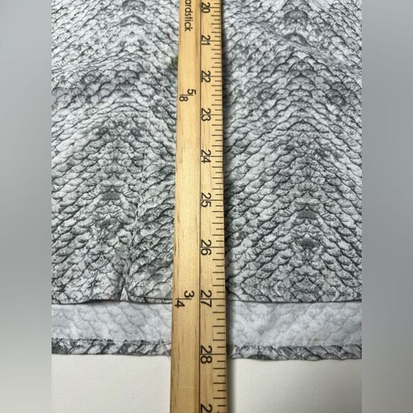 Reel Legends Shirt Mens Saltwater Gray White Button Up Long Sleeve Fishing Sz M - Picture 12 of 13